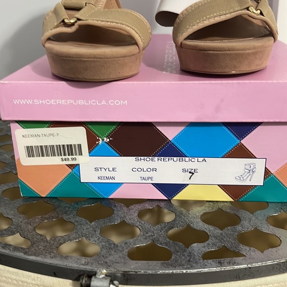 Show Repelica LA Keenan Women’s size 7 Heels 👠 - Picture 8 of 10